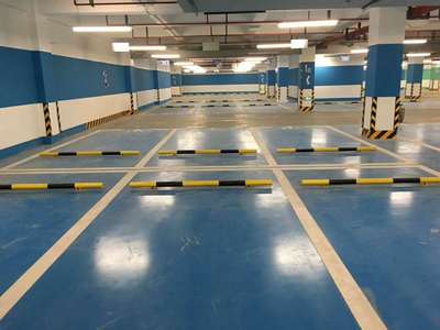 停車場環氧地坪漆常用維護保養方法